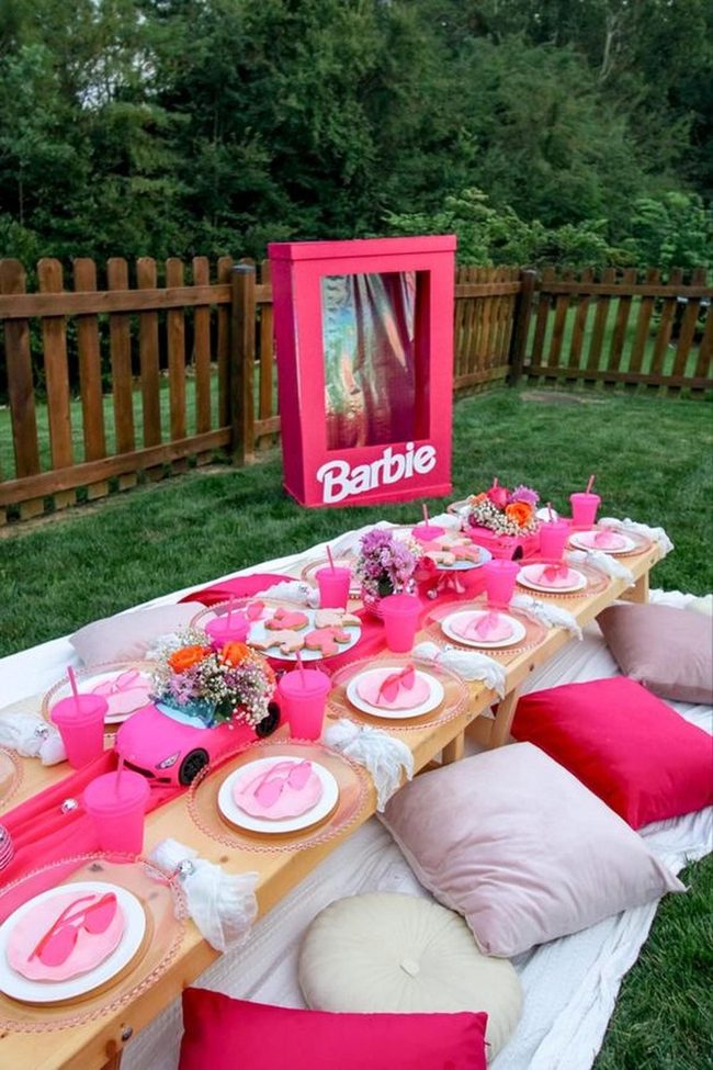 Pink Sunglasses Garden Party
