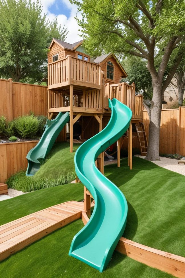 Tall Treehouses and Ziplines