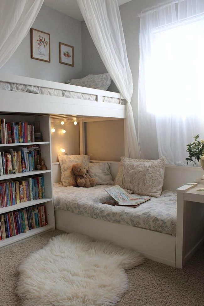 Kura Bed Secret Reading Fort