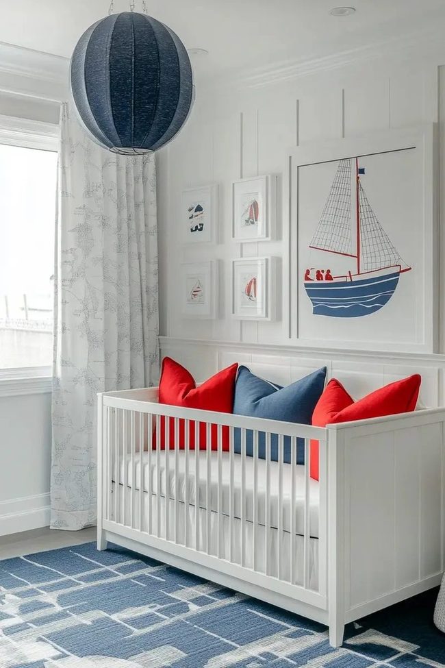 Coastal Whites And Ocean Blues