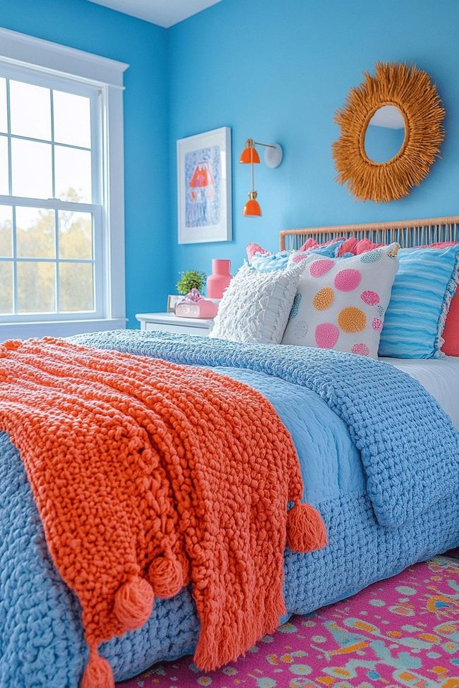 Periwinkle Blue Girls Sleep Sanctuary