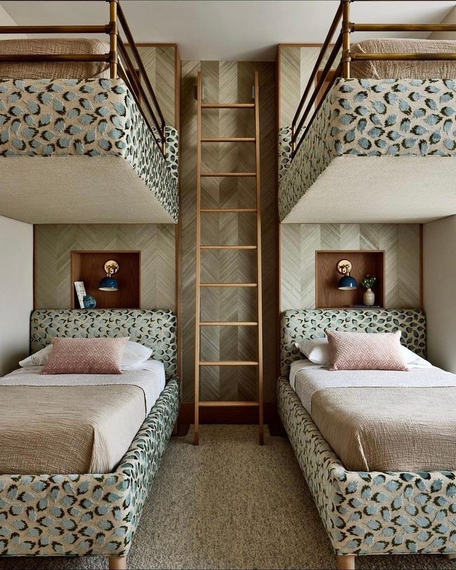 Stacked Beds, Patterned Joy