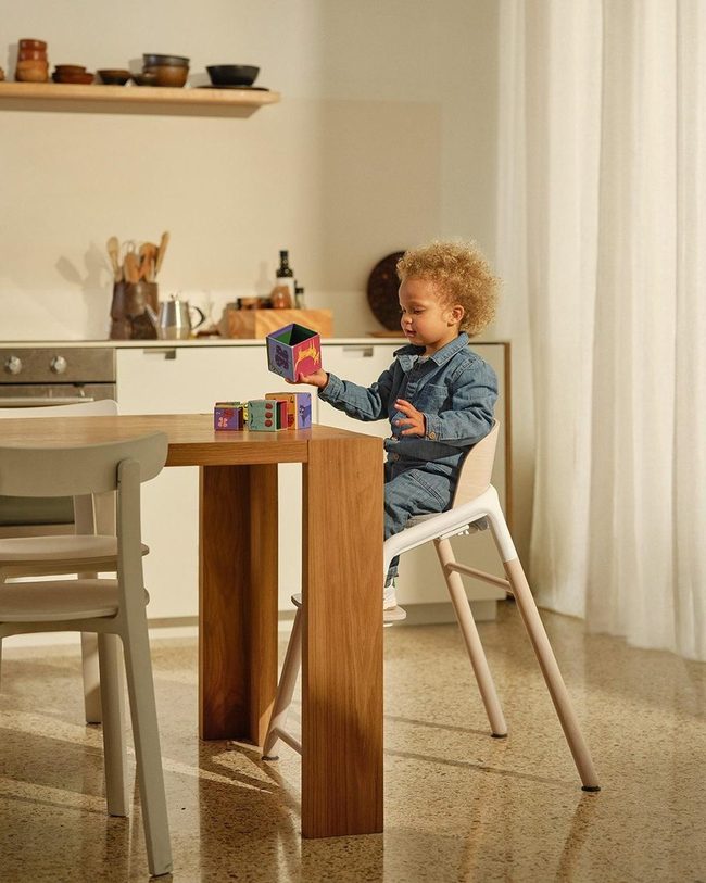Sturdy Kids Chair Blue Frame
