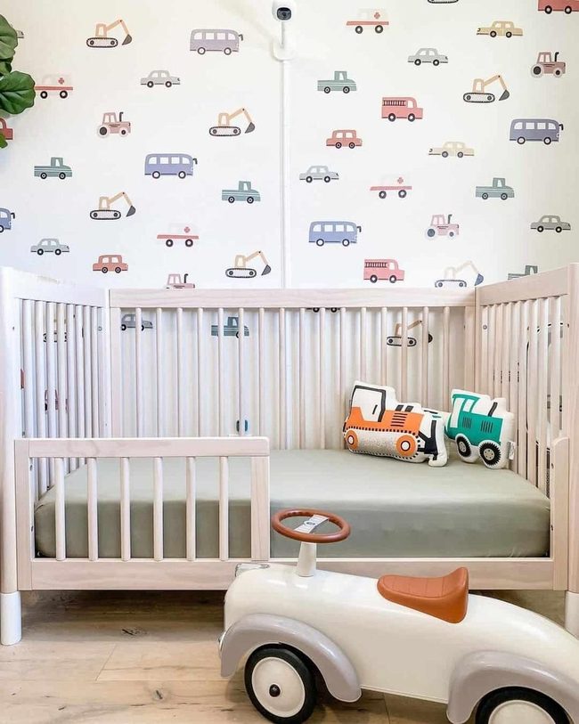 Oversized Toy Cars Nursery