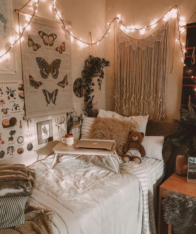 Macrame And Plants Boho Walls