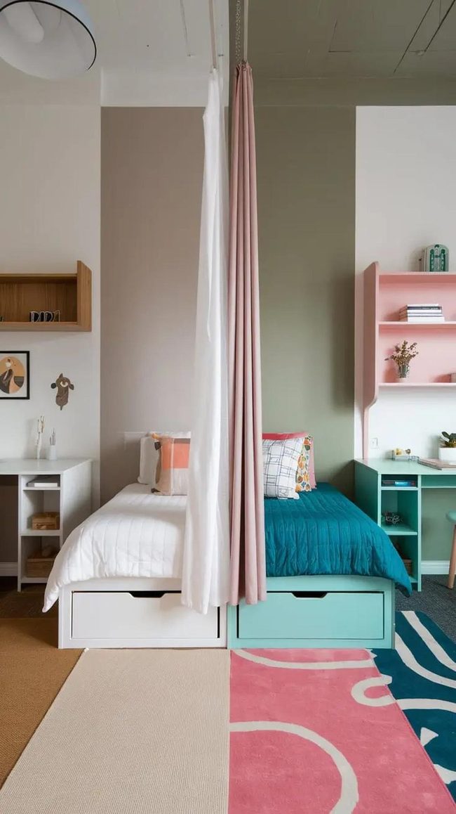 Split Style Dorm Room