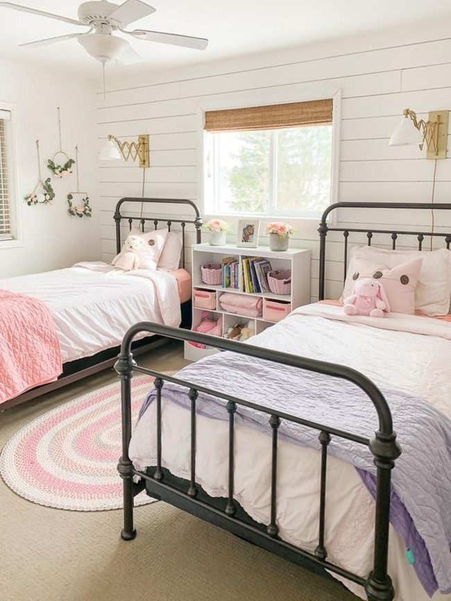 Twin Beds, Pink Lavender Pop