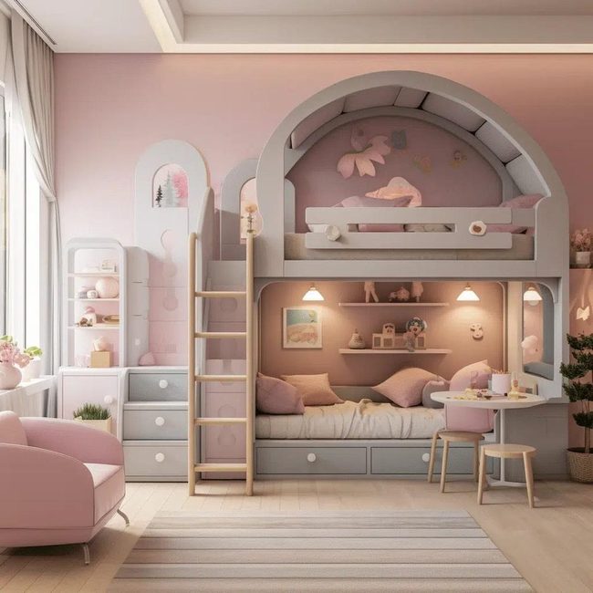 Loft Beds With Built-In Space