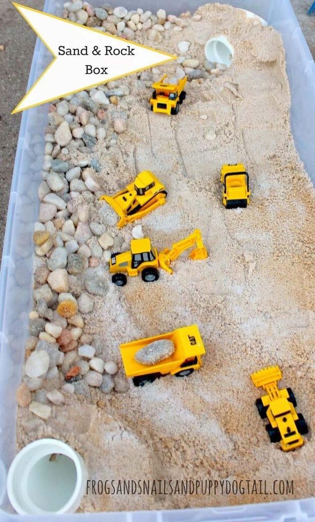 Yellow Construction Sandbox Magic