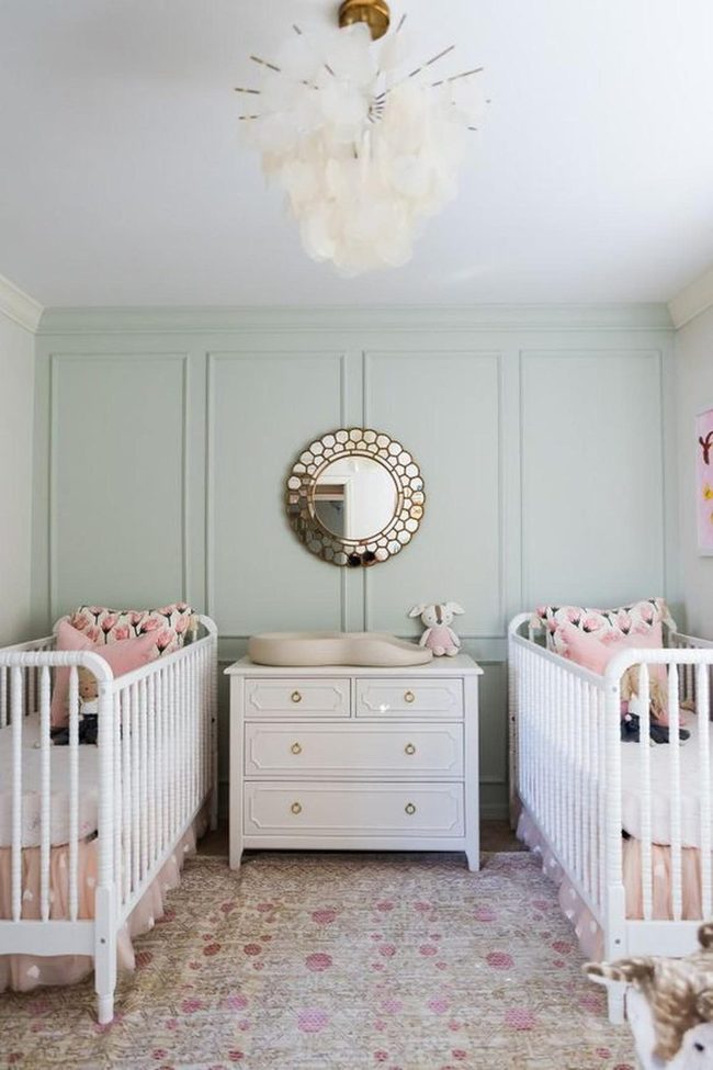 Pink Cribs, Pale Green Walls