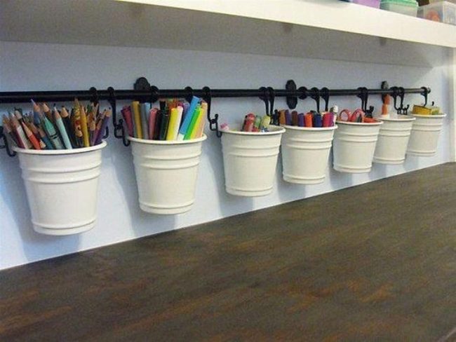 Hanging Pencils, Organized Brightness