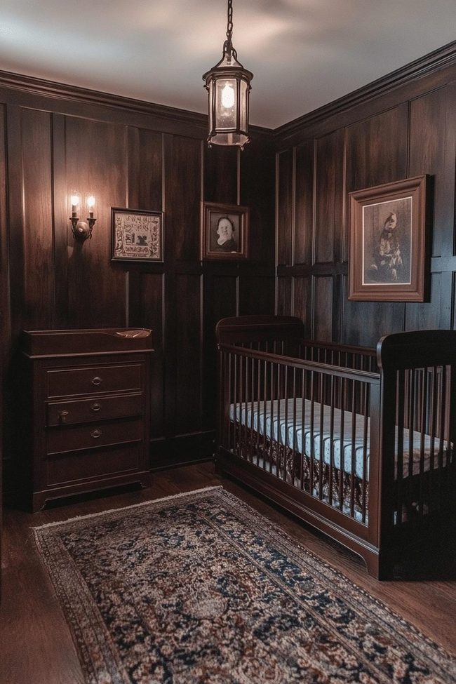 Dark Deco Nursery Nights