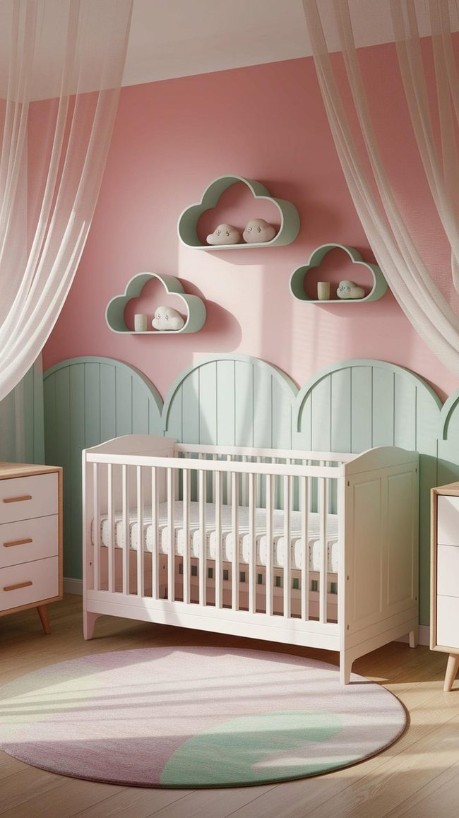 Soft Pastels Baby Girl Nursery