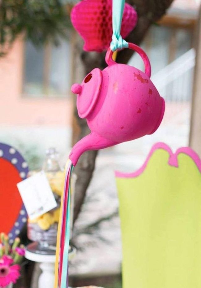 Pink Ceramic Teapots Pop Bright