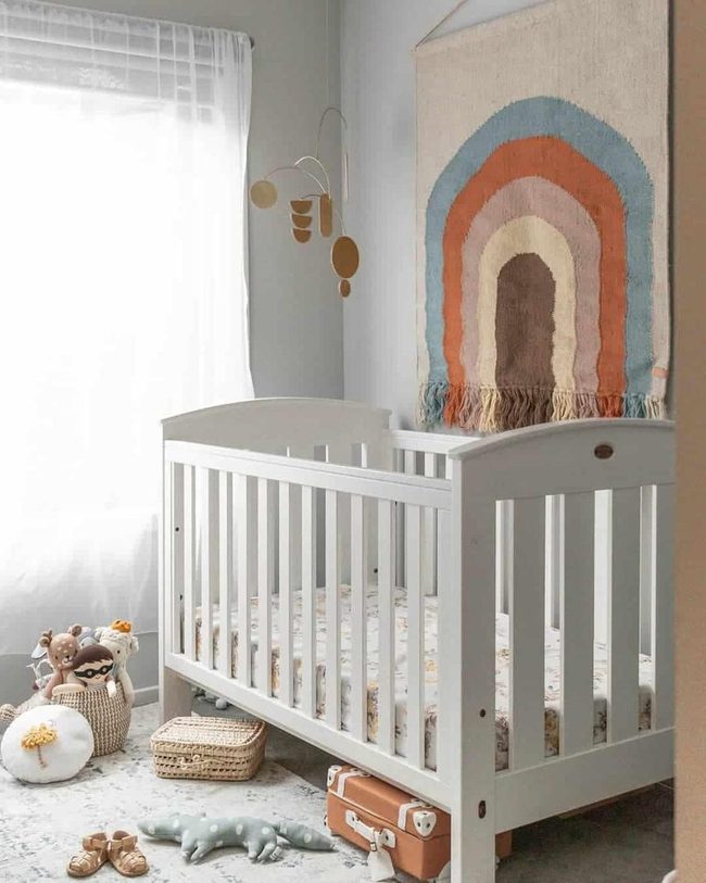 Rainbow Splash Nursery Tapestry