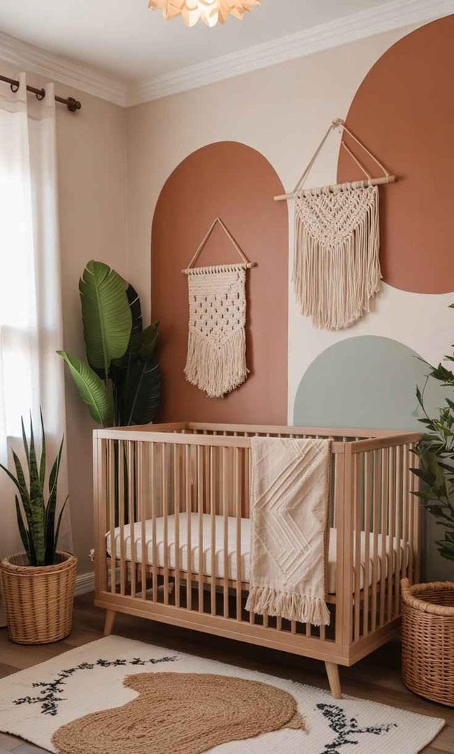 Terracotta Macramé Nursery Dream