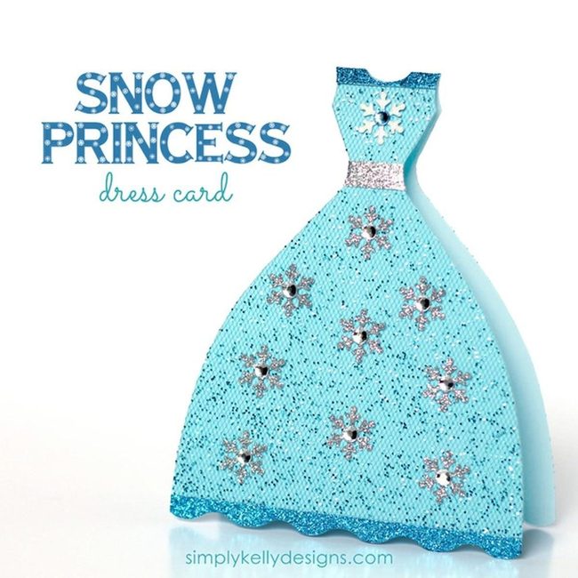Blue Snowflake Sparkle Dress