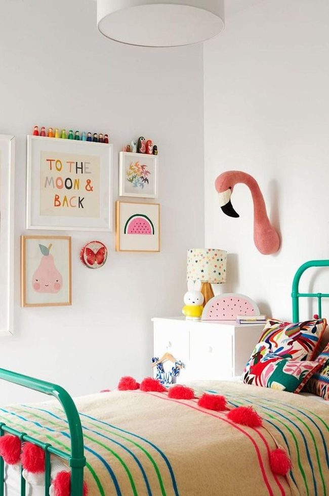Green Metal Bedroom Pops