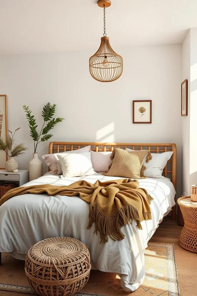 Layered Neutral Textures Bedding