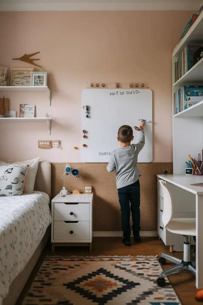 Chalkboard And Magnetic Wall Canvas