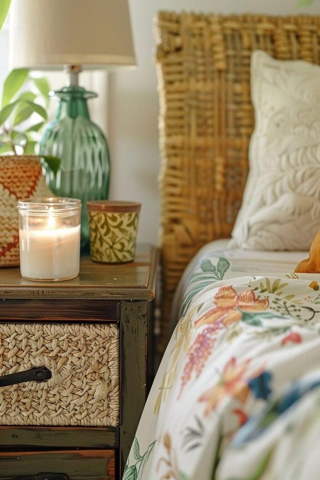 Amber Glow Scented Candle Ritual
