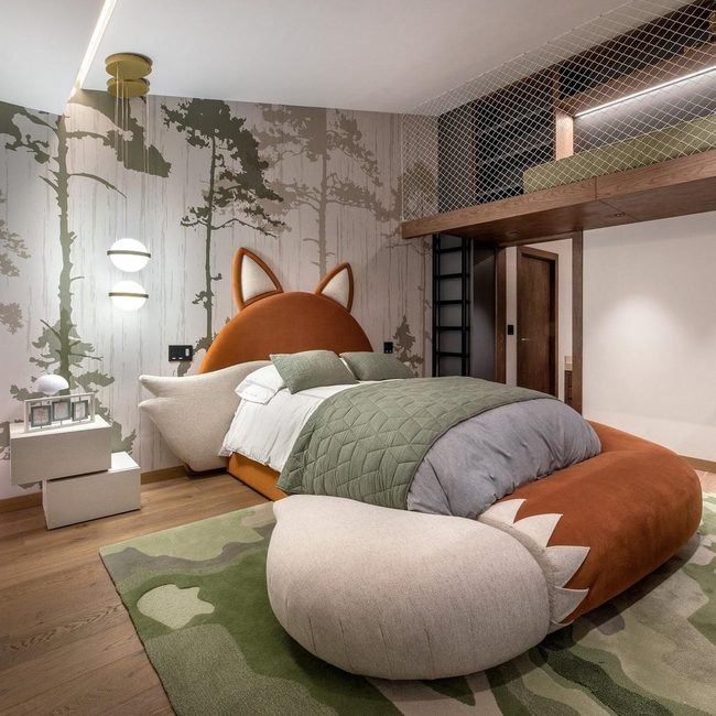 Woodland Retreat With Earth Tones