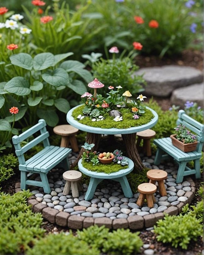Tiny Table in Flower Kingdom