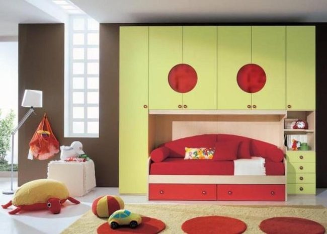 Yellow, Red And Playful Circles