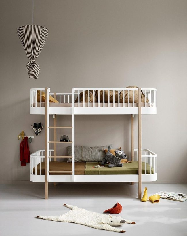 Wood Geometry Kids Room