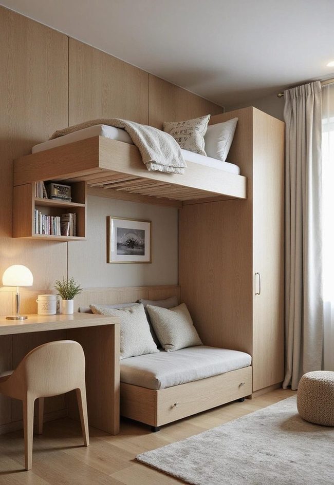 Gray Murphy Loft Maximizes Small Spaces