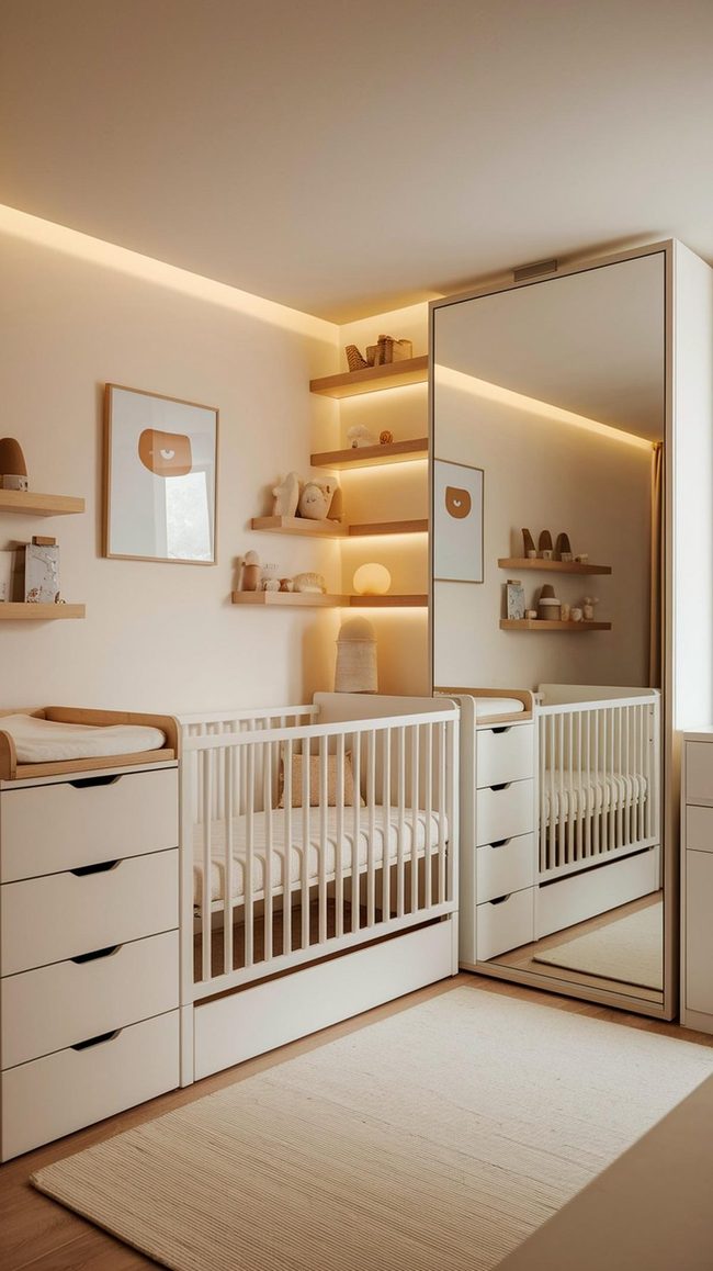 Light-Bounce Mirrors Expanding Compact Nurseries