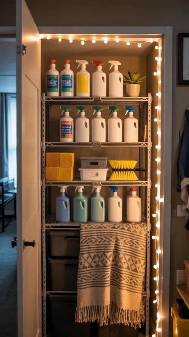 Clean Dorm Essential Supplies