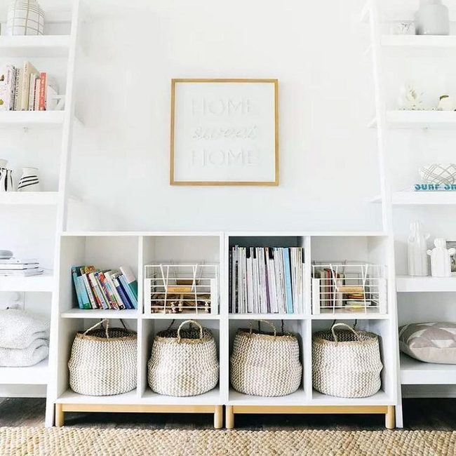 Colorful Baskets, Organized Toys
