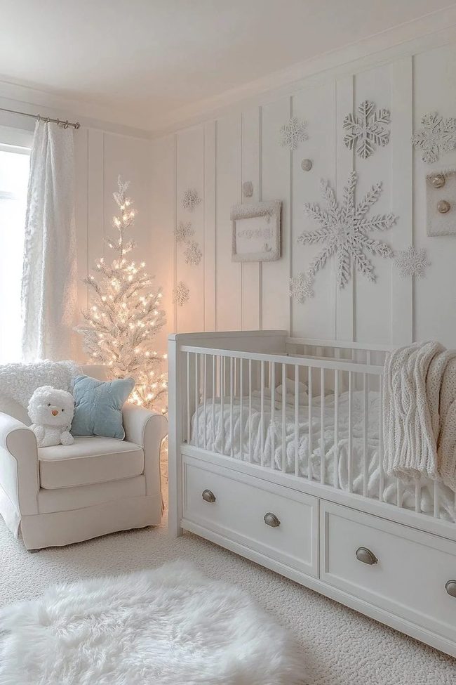 Frosty White Playroom Sanctuary