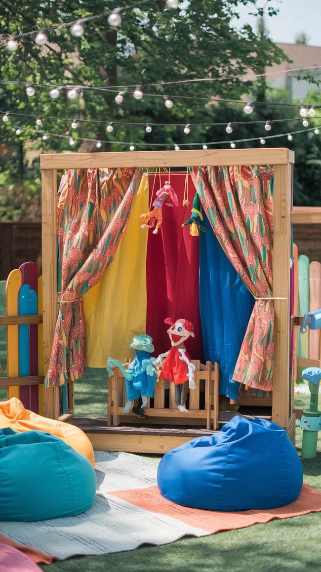 Backyard Puppet Stage Theater