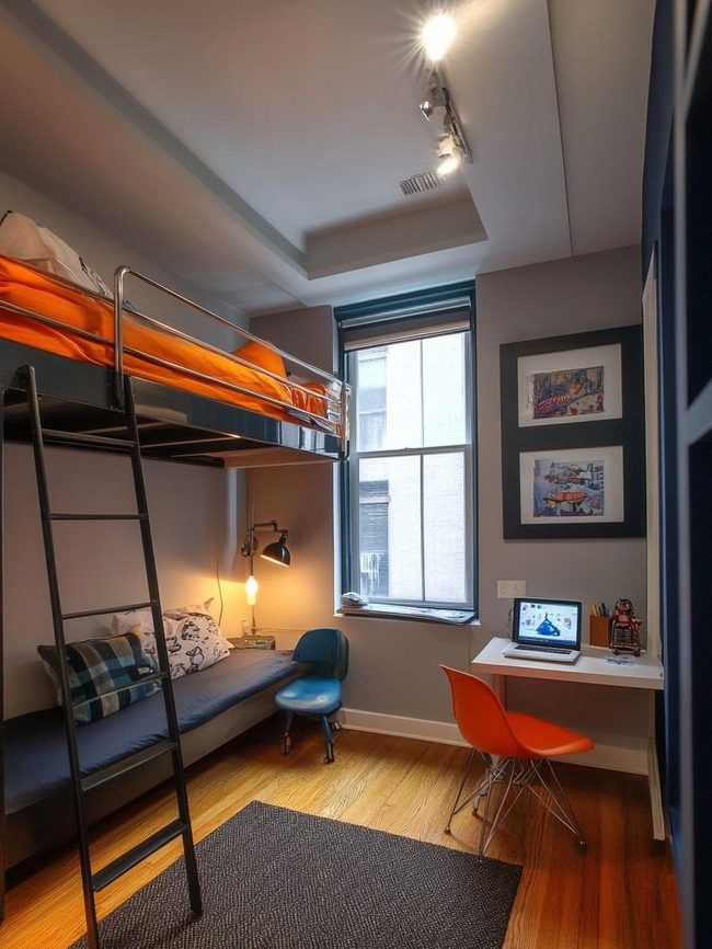 Compact Loft Bunk Maximizes Space