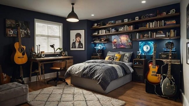 Guitar And Vinyl Wall Gallery