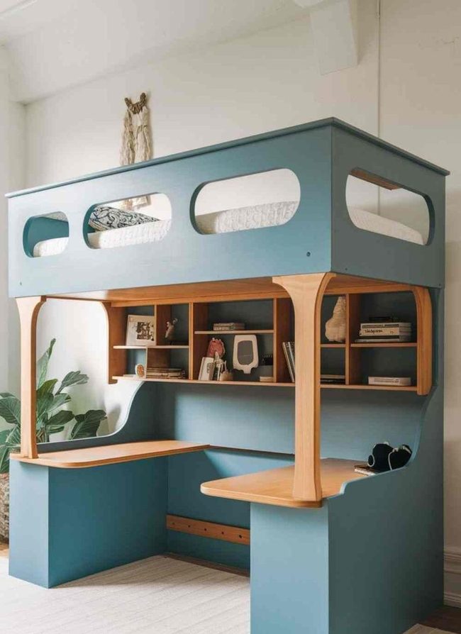 Space-Saving Custom Loft Solution