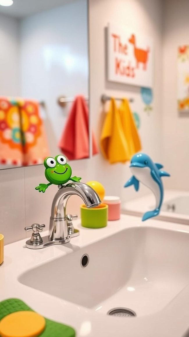 Colorful Animal Faucet Guards