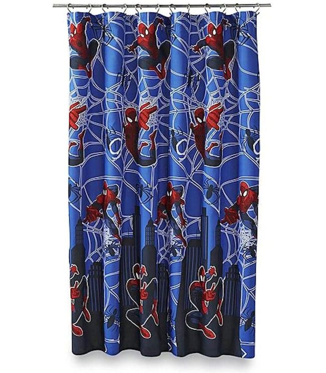 Spider-Man Microfiber Shower Curtain