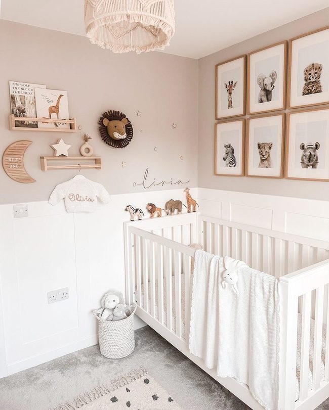 Pastel Animal Haven Nursery