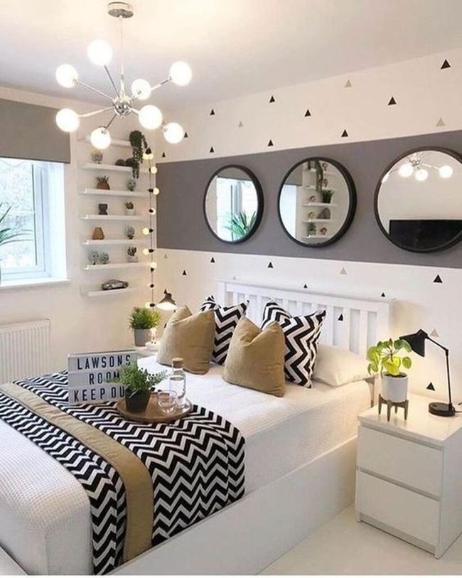 Circular Mirrors, Gray Serenity