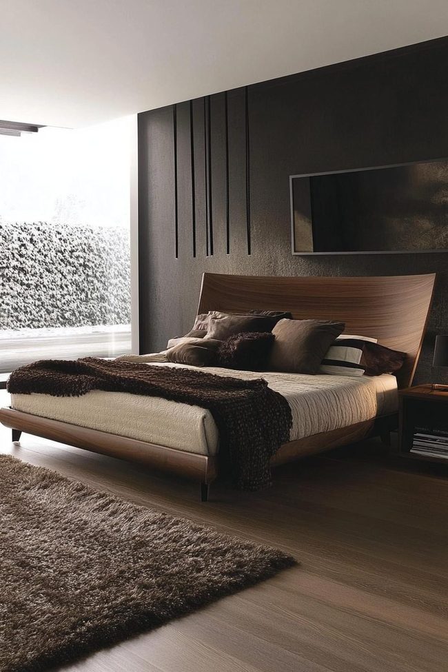 Gray Walls With Geometric Pops