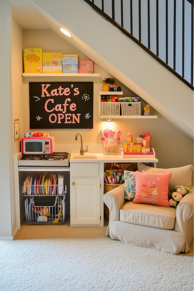 Staircase Reading And Play Zone
