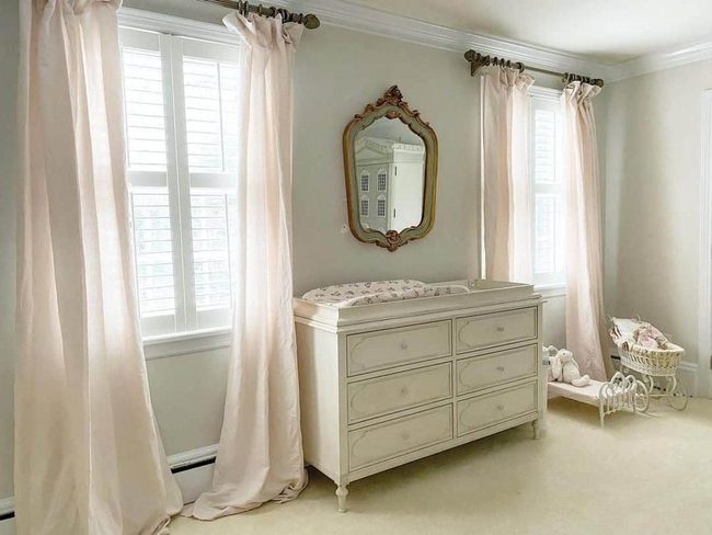 Neutral Linen Farmhouse Nursery
