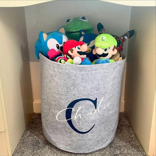 Soft Felt Baskets for Plushies