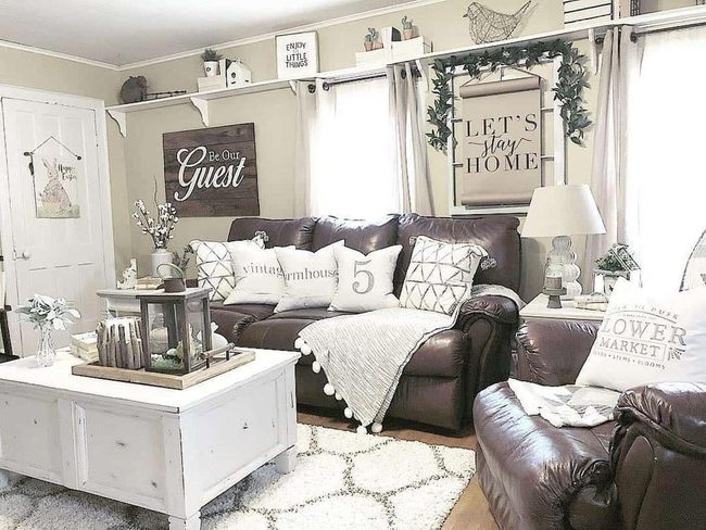 White Shelf Above Gray Walls