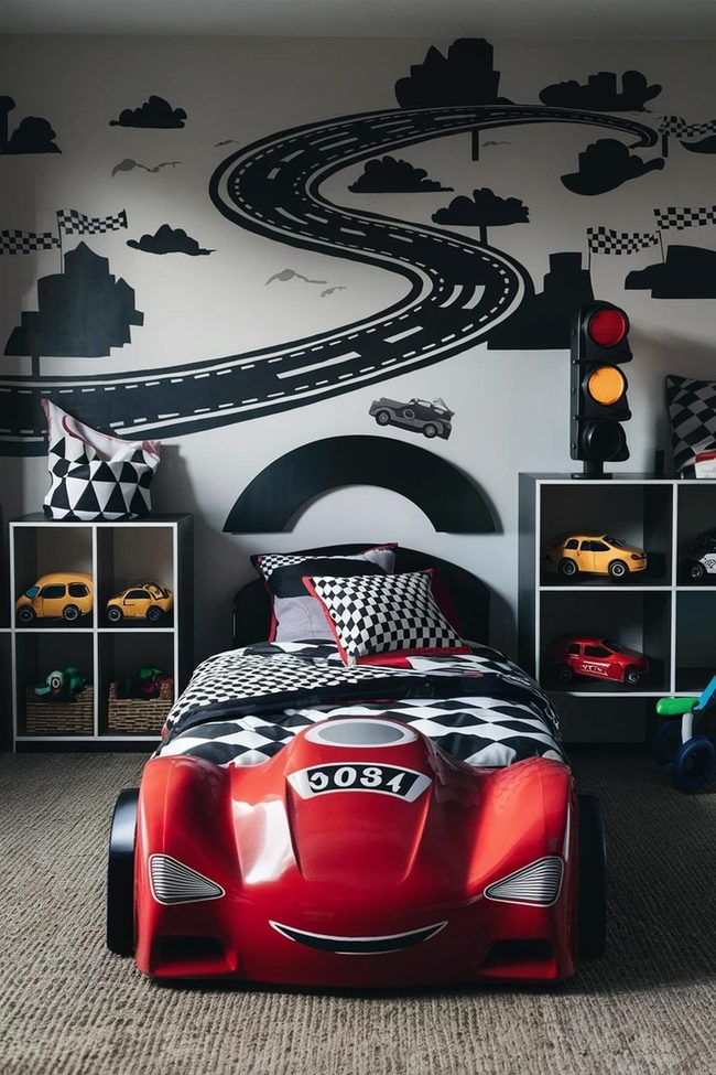 Checkered Flag Speedy Resting Suite