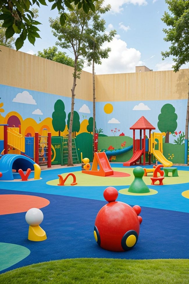 Playground Art Transforms Community Spaces