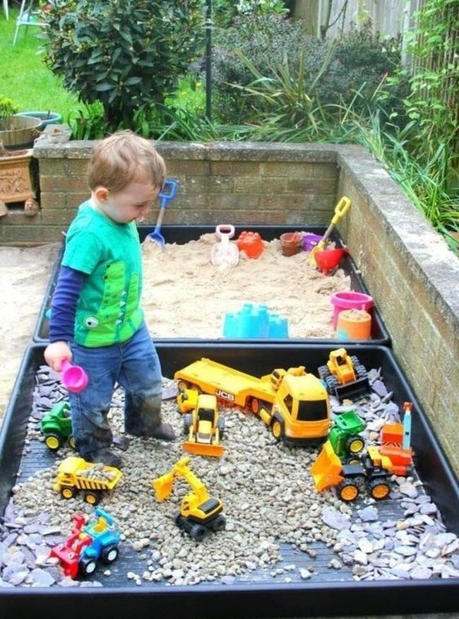 Yellow Diggers In Golden Sand